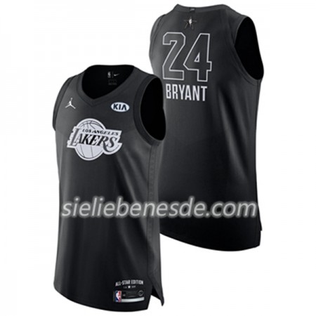 Herren NBA Los Angeles Lakers Trikot Kobe Bryant 24 2018 All-Star Jordan Brand Schwarz Swingman
